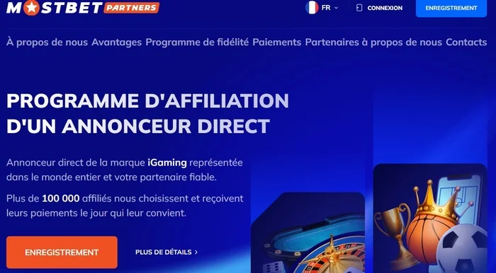 Programme d’affiliation Mostbet Côted’Ivoire